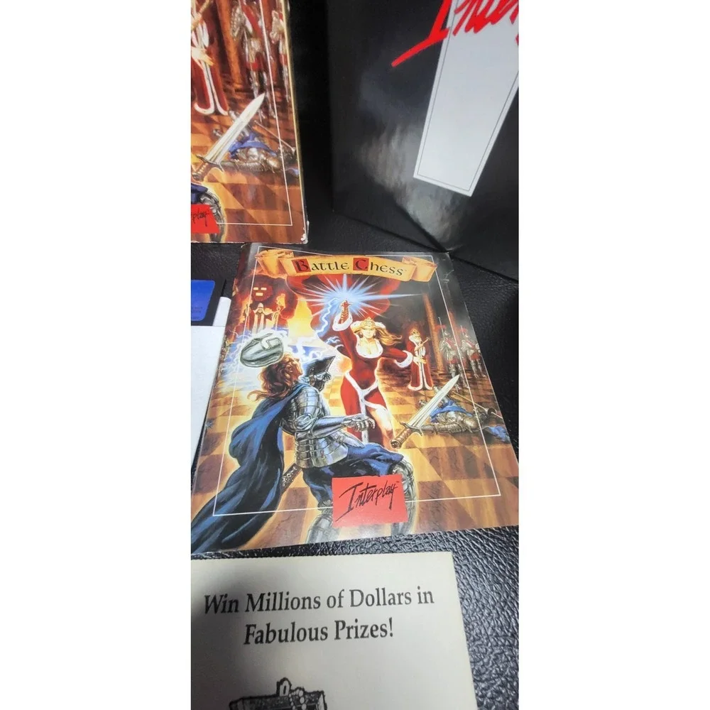 Battle Chess By Interplay Big Box PC Game 1990 IBM Tandy Windows Floppy Disk 3.0